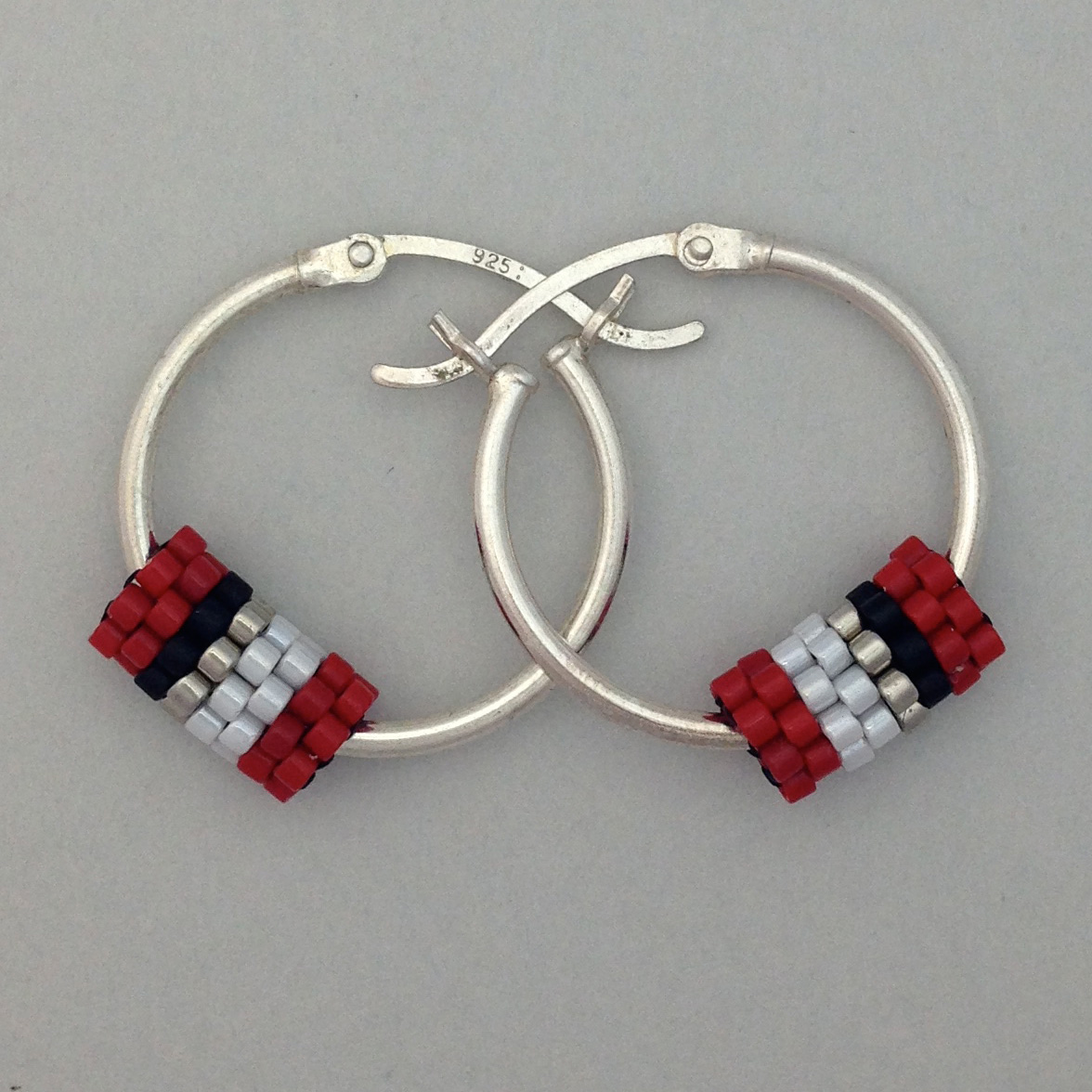Hoop Red/White/Black